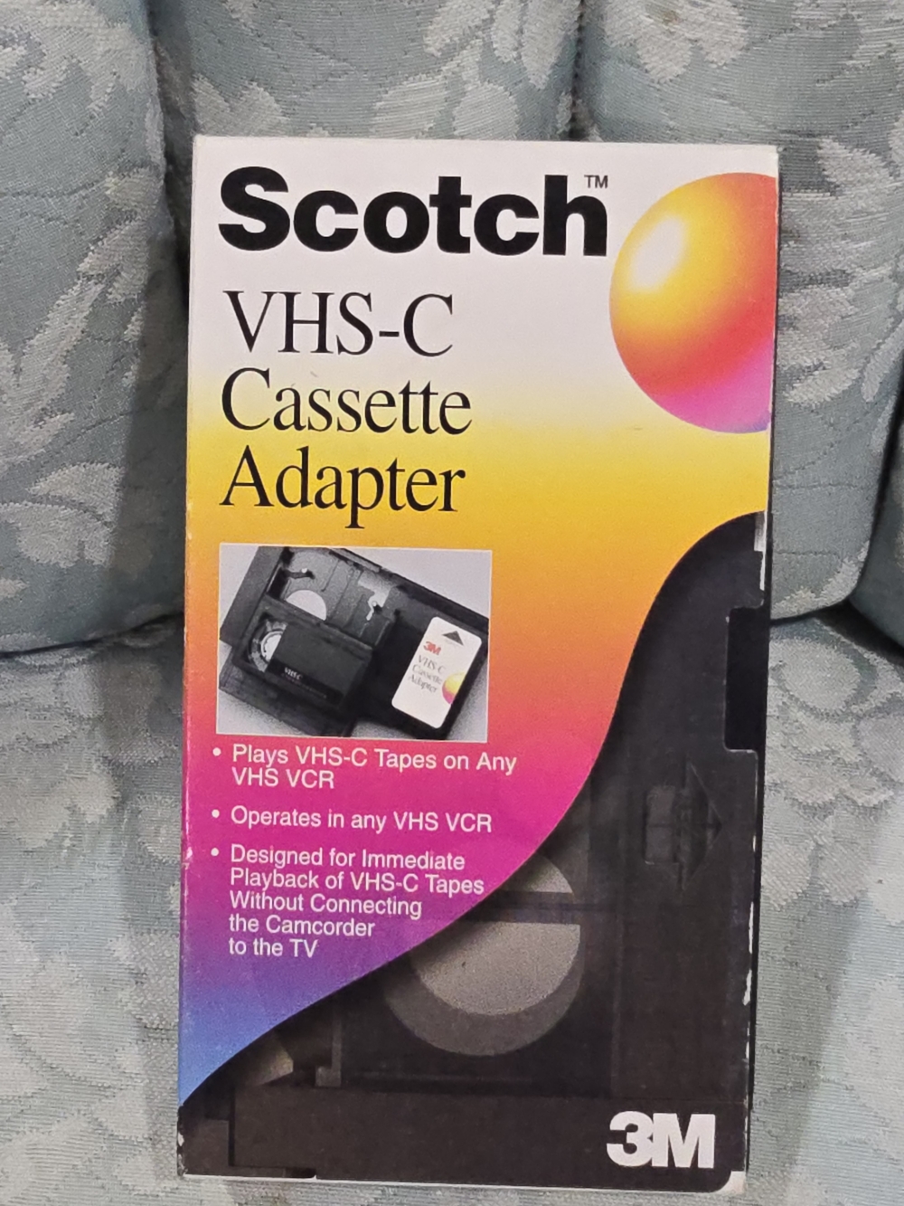Vintage Scotch VHS-C Cassette Adapter